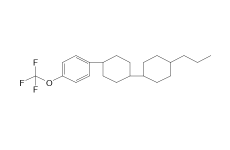 Benzene, 4-(4'-propyl[1,1'-bicyclohexyl]-4-yl)-1-(trifluoromethoxy)-