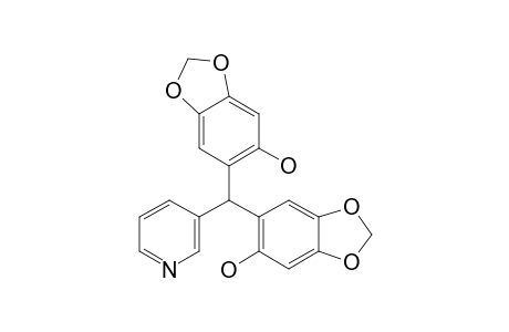 2,2'-DIHYDROXY-4,5:4',5'-DIMETHYLENEDIOXY-(3-PYRIDYL)-DIPHENYLMETHANE