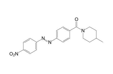 1-{p-[(p-NITROPHENYL)AZO]BENZOYL}-4-PIPECOLINE