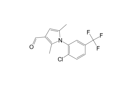 1-(2-Chloro-5-trifluoromethyl-phenyl)-2,5-dimethyl-1H-pyrrole-3-carbaldehyde