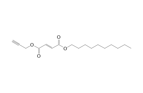 Fumaric acid, decyl propargyl ester