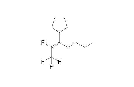 3-CYCLOPENTYL-1,1,1,2-TETRAFLUOROHEPT-2-ENE