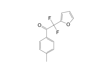 2,2-DIFLUORO-2-(2-FURYL)-1-(4-METHYLPHENYL)-ETHAN-1-ONE