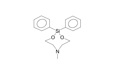 2,2-DIPHENYL-6-METHYL-1,3,6,2-DIOXAZASILOCANE