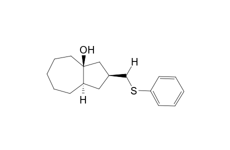 (2S, 3aS,8aR)-2-(phenylthiomethyl)decahydroazulen-3a-ol