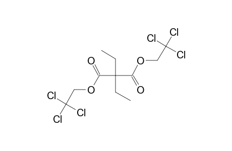 Diethylmalonic acid, di(2,2,2-trichloroethyl) ester