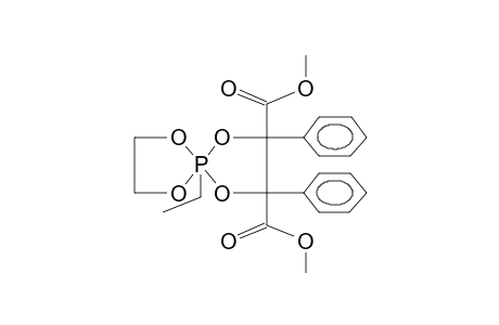 2-ETHYL-2,2-ETHYLENEDIOXY-4,5-DIPHENYL-4,5-DICARBOMETHOXY-1,3,2-DIOXAPHOSPHOLANE