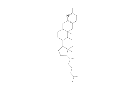 Cholest-2-eno[3,2-b]pyridine, 2'-methyl-