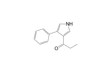 1-Propanone, 1-(4-phenyl-1H-pyrrol-3-yl)-