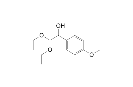 2,2-Diethoxy-1-(4-methoxyphenyl)ethanol