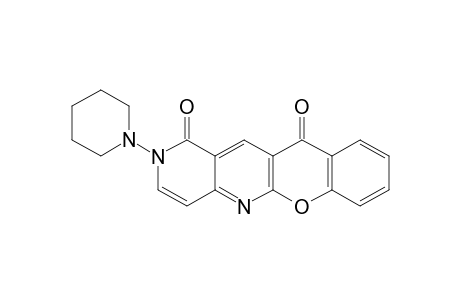 2-PIPERIDINO-11H-[1]BENZOPYRANO[2,3-b][1,6]NAPHTHYRIDINE-1,11(2H)-DIONE