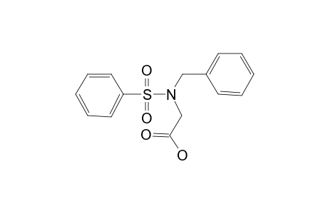 Acetic acid, 2-(benzyl)(phenylsulfonyl)amino-