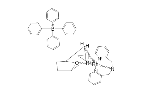 (9-OXABICYClO-[4.2.1]-NONA-2,5-DIYL)-[K-(3)-FAC-N,N-DI-(2-PYRIDYLMETHYL)-AMINE]-RHODIUM-(III)-TETRAPHENYLBORATE