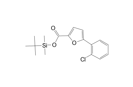 5-(2-Chlorophenyl)-2-furoic acid, tert-butyldimethylsilyl ester