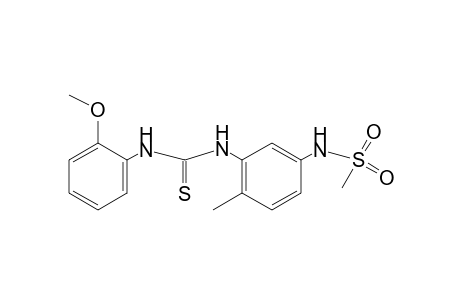 2'-methoxy-2-methyl-5-(methylsulfonamido)thiocarbanilide
