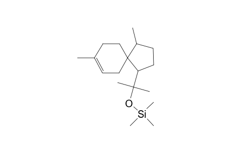 Acorenol <.alpha.->, mono-TMS