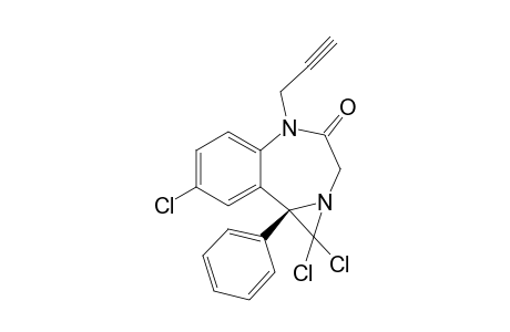 8-CHLORO-1,9B-DIHYDRO-9B-PHENYL-5-(2-PROPARGYL)-3H-AZIRINO-[1,2-D]-[1,4]-BENZODIAZEPIN-4(5H)-ONE