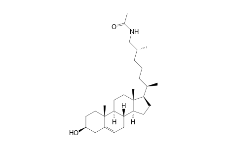 Acetamide, N-[(3.beta.,25R)-3-hydroxycholest-5-en-26-yl]-
