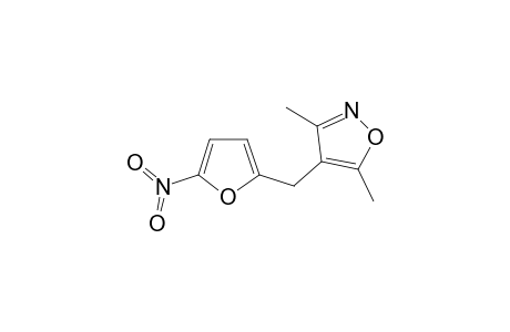 3,5-Dimethyl-4-[(5-nitro-2-furyl)methyl]isoxazole
