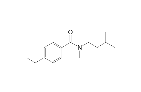 Benzamide, 4-ethyl-N-methyl-N-(3-methylbutyl)-