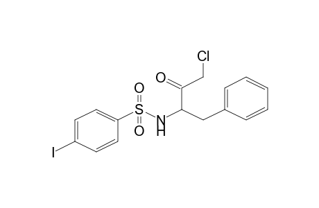 N-(1-Benzyl-3-chloro-2-oxopropyl)-4-iodobenzenesulfonamide