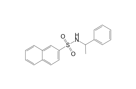 2-naphthalenesulfonamide, N-(1-phenylethyl)-