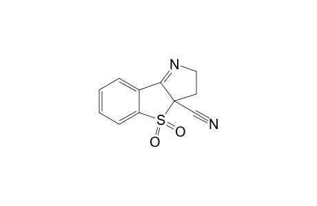 3a-Cyano-2,3-dihydro-[1]benzothieno[3,2-b]pyrrole 4,4-dioxide