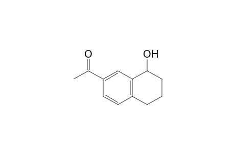 1-(4-hydroxytetralin-6-yl)ethanone