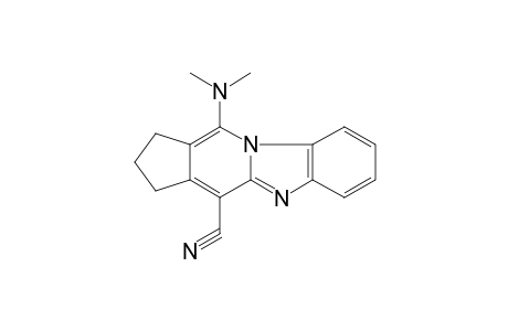 11-(dimethylamino)-2,3-dihydro-1H-cyclopenta[4,5]pyrido[1,2-a]benzimidazole-4-carbonitrile