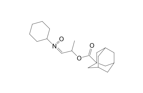 1-Adamantanecarboxylic acid, 1-cyclohexyliminoprop-2-yl ester N-oxide