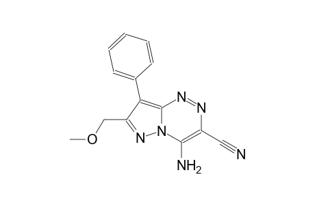 pyrazolo[5,1-c][1,2,4]triazine-3-carbonitrile, 4-amino-7-(methoxymethyl)-8-phenyl-