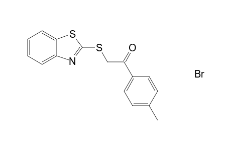 2-(1,3-Benzothiazol-2-ylsulfanyl)-1-(4-methylphenyl)ethanone hydrobromide