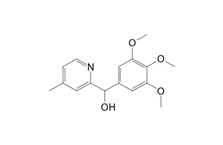 4-methyl-a-(3,4,5-trimethoxyphenyl)-2-pyridinemethanol