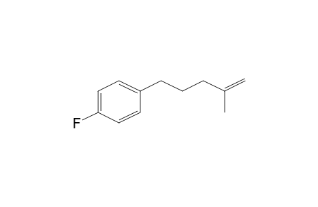 Benzene, 1-fluoro-4-(4-methyl-4-pentenyl)-