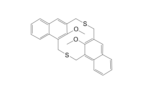 cisoid-syn-11,22-Dimethoxy-2,13-dithia-[3.3](1,3)-naphthalenophane