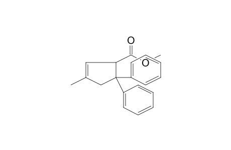3-Methyl-5,5-diphenyl-1-cyclopent-2-enecarboxylic acid methyl ester