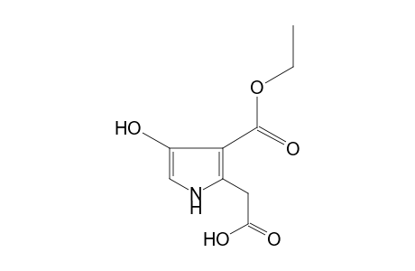 3-carboxy-4-hydroxypyrrole-2-acetic acid, 3-ethyl ester