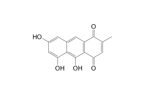 5,7,10-Trihydroxy-2-methyl-1,4-anthraquinone