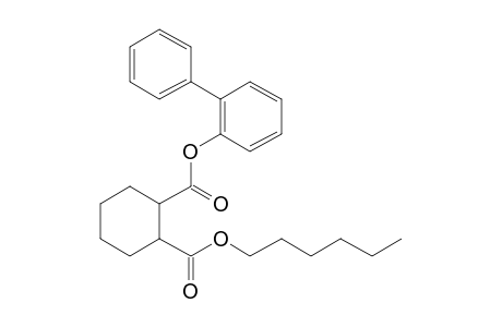 1,2-Cyclohexanedicarboxylic acid, 2-biphenyl hexyl ester