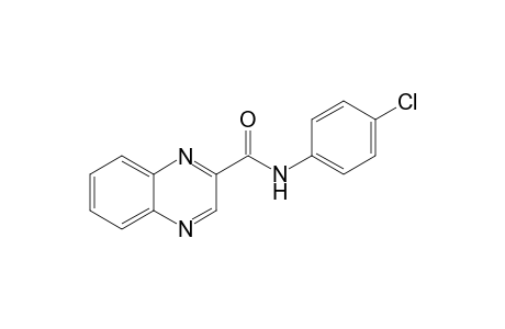 N-(4-chlorophenyl)-2-quinoxalinecarboxamide