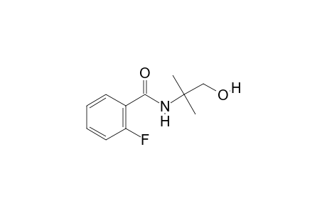 2-FLUORO-BENZOIC-ACID-N-(1-METHYL-1-HYDROXYMETHYLETHYL)-AMIDE