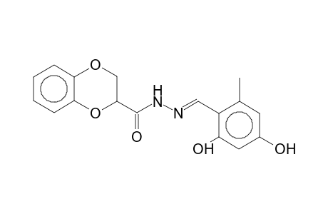 N'-(2,4-Dihydroxy-6-methylbenzylidene)-1,4-benzodioxane-2-carbohydrazide