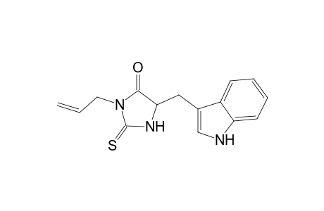 3-Allyl-5-(1H-indol-3-ylmethyl)-2-thioxo-imidazolidin-4-one