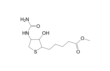 5-(3-hydroxy-4-ureido-tetrahydrothiophen-2-yl)valeric acid methyl ester