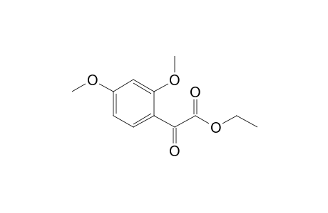2-(2,4-dimethoxyphenyl)-2-keto-acetic acid ethyl ester