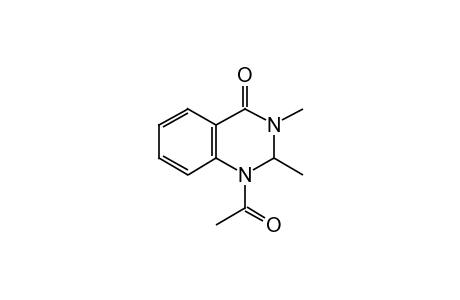 1-acetyl-2,3-dihydro-2,3-dimethyl-4(1H)-quinazolinone