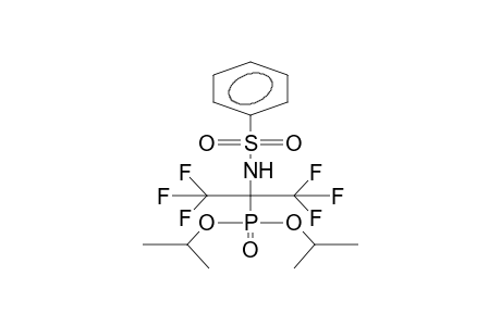 N-(ALPHA-DIISOPROPOXYPHOSPHORYLHEXAFLUOROISOPROPYL)BENZENESULPHAMIDE