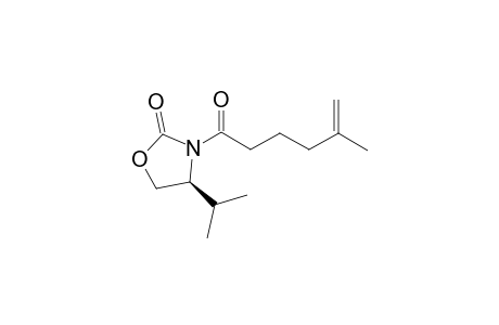 (4S)-ISOPROPYL-3-(5-METHYL-HEX-5-ENOYL)-1,3-OXAZOLIDIN-2-ONE