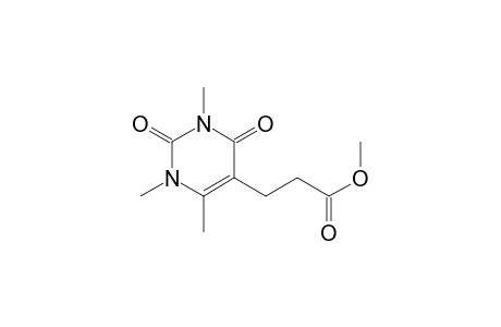 METHYL-3-(1,2,3,4-TETRAHYDRO-1,3,6-TRIMETHYL-2,4-DIOXOPYRIMIDIN-5-YL)-PROPANOATE