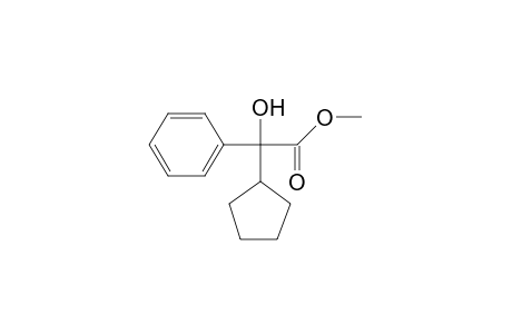 A-Cyclopentyl-mandelic acid, methyl ester